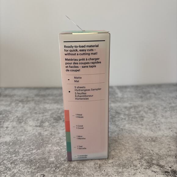 Cricut Joy Removable Smart Vinyl 5.5” x 12” 2007182 Matte Coral/Multi - Picture 3 of 7